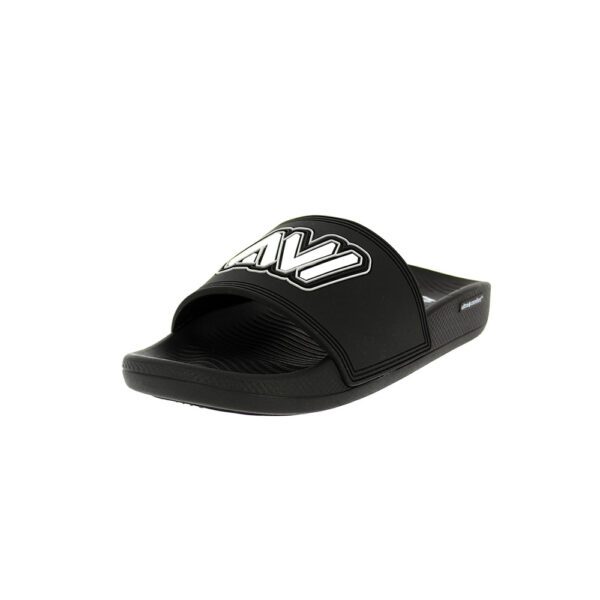 AVI Men Casual Slip-on SLIDERS BLACK