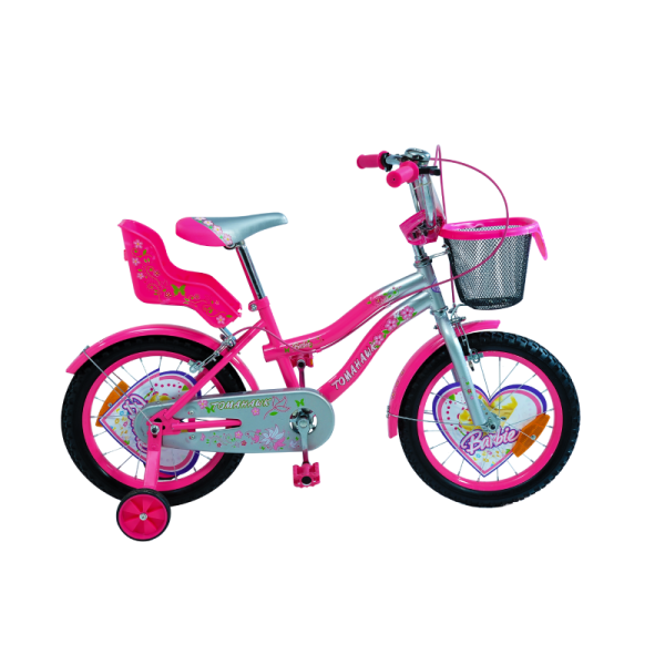 Tomahawk Kids’ Bicycle – Barbie – Hot Pink – 12″/16”/20″