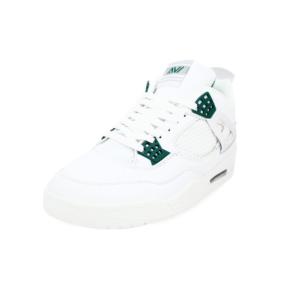 AVI Men Basketball Shoes WHITE – GREEN