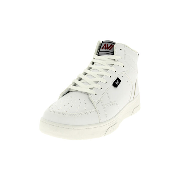 AVI Men Casual Lacing Shoes WHITE