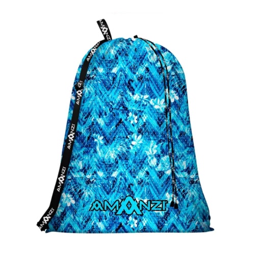 AMANZI BLUE CRUSH MESH BAG