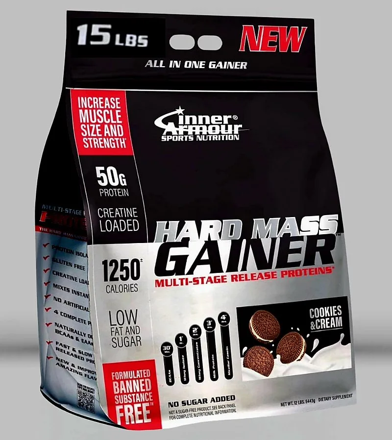 Inner Armour - Hard Mass Gainer- 15Lbs (6.803kg)